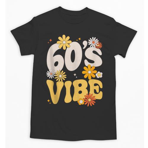 60's Vibe Vintage Nostalgia Mixtape Era 1960s Party Groovy Unisex T-Shirt - Figerry