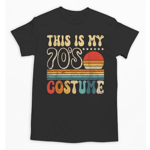 This Is My 70s Costume Vintage Nostalgia Mixtape 1970s Party Unisex T-Shirt - Figerry