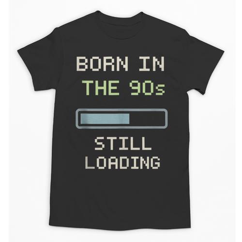 90s Baby Tired Millennial Burnout Nostalgia Parenting Unisex T-Shirt - Figerry