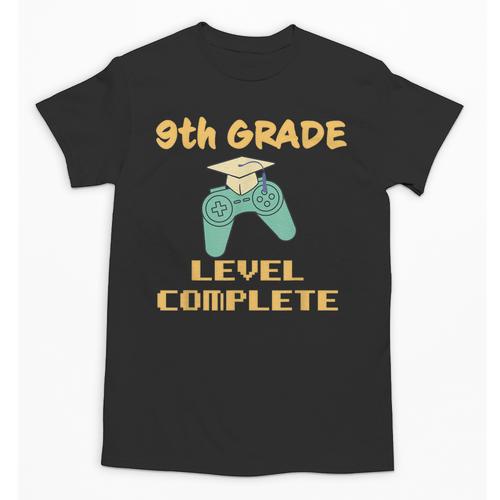 9th Grade Graduate Boys Girls Gamer Ninth Grade Graduation Unisex T-Shirt - Best Gift Smart
