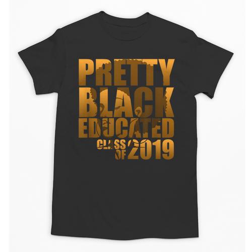 African American Girl Graduation Shirt Senior 2019 Unisex T-Shirt - Best Gift Smart