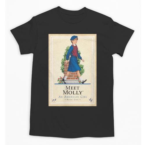 American Girl Meet Molly Book Cover Unisex T-Shirt - Bookorys DE