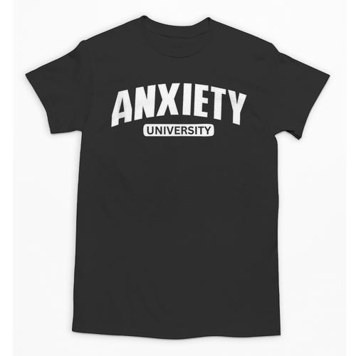 Anxiety University Anxious Introvert Tee Unisex T-Shirt - Raresse