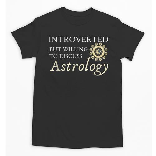 Astrology Quote For Introvert Astrologists Spirituality Unisex T-Shirt - Raresse