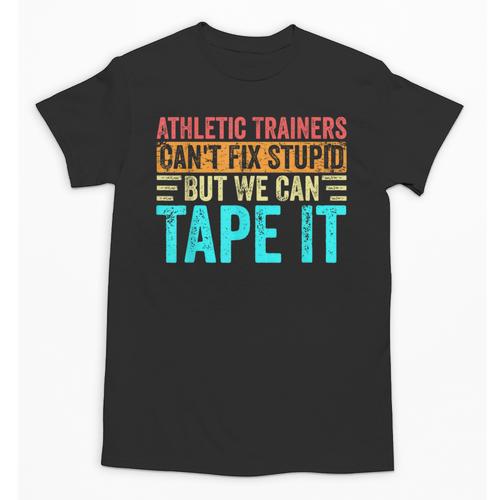 Athletic Trainers Fix Stupid Sports Graduation Vintage Unisex T-Shirt - Best Gift Smart
