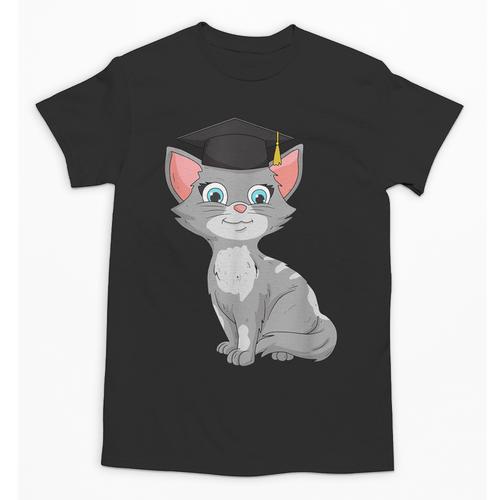Bachelor Master Cats Graduation 2026 Graduate Unisex T-Shirt - Best Gift Smart
