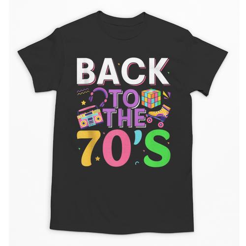 Back To The 70's Mixtape Era Nostalgia Retro 1970 70's Style Unisex T-Shirt - Figerry
