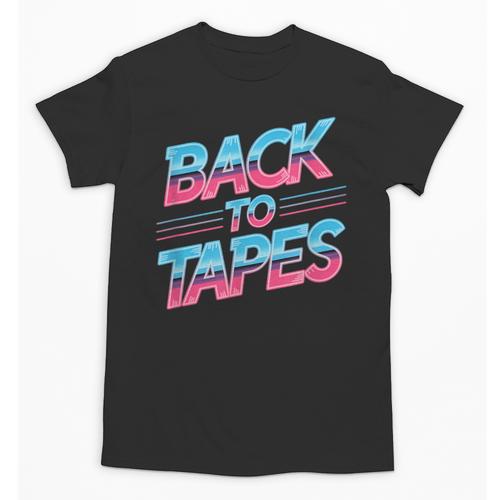 Back To Tapes Retro Cassette Mixtape 80s Nostalgia Unisex T-Shirt - Figerry