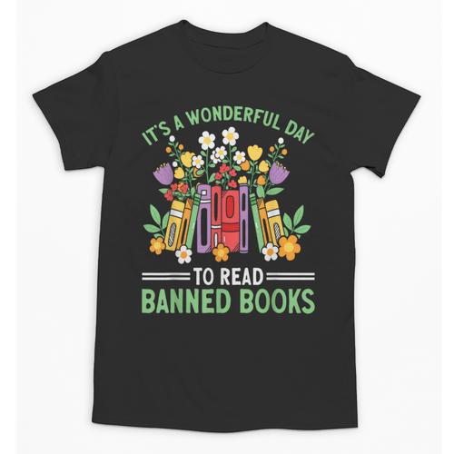 Banned Books Week Librarian Reading Unisex T-Shirt - Bookorys CA