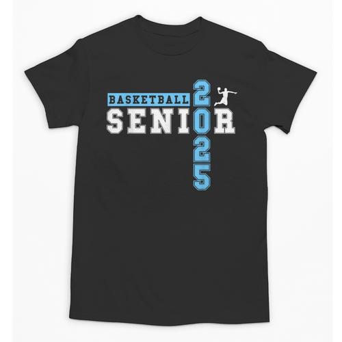 Basketball Senior Night Basketball Senior 2025 Graduation 40 Unisex T-Shirt - Best Gift Smart