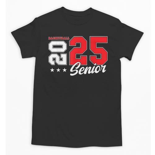 Basketball Senior Night Basketball Senior 2025 Graduation 79 Unisex T-Shirt - Best Gift Smart