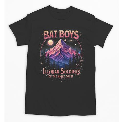 Bat Boys Night Court Mountain Nesta Bookworm ACOSF Bookish Unisex T-Shirt - Bookorys DE