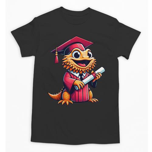 Bearded Dragon Graduation Kindergarten Elementary Girl Boy Unisex T-Shirt - Best Gift Smart
