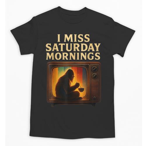 Bigfoot Saturday Morning Nostalgia Unisex T-Shirt - Figerry