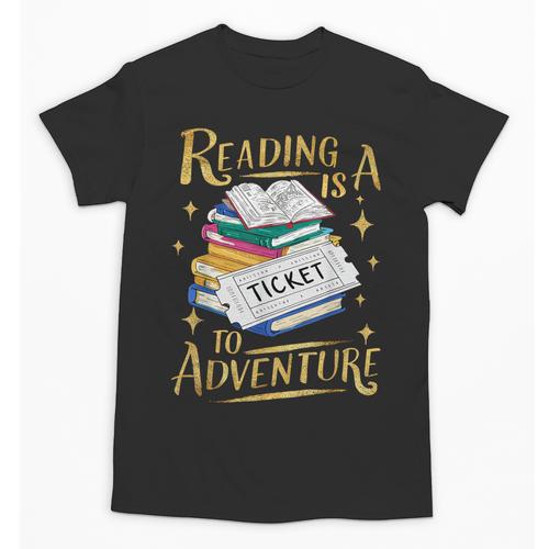 Book Adventure Library Student Teacher Book Unisex T-Shirt - Bookorys AU