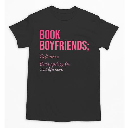 Book Boyfriends Definition Unisex T-Shirt - Bookorys DE