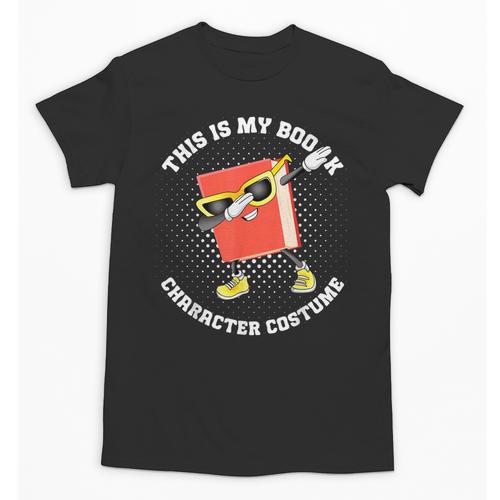 This Is My Book Character Costume- Dabbing Book Kids Unisex T-Shirt - Bookorys