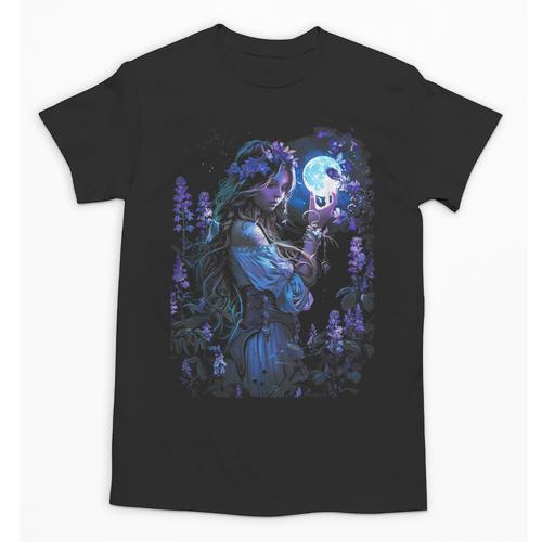 Book Fantasy Art Beautiful Elf Princess Fairy Unisex T-Shirt - Bookorys CA