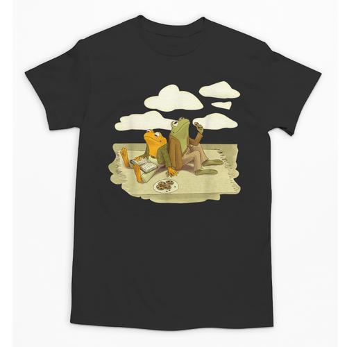 Book Frog Toad Vintage Book Frog Book Frog Reading Book Unisex T-Shirt - Bookorys