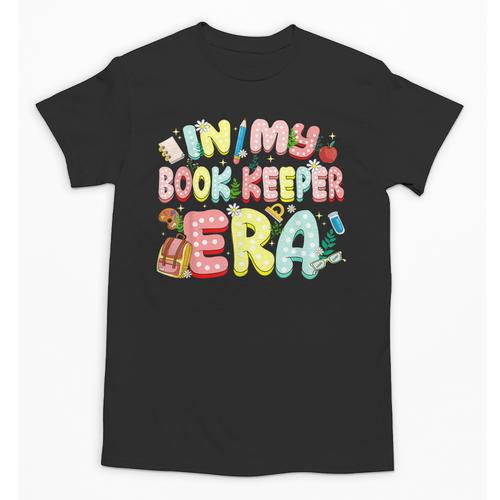 In My Book Keeper Era Librarian School Unisex T-Shirt - Bookorys CA