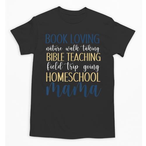 Book Loving Nature Walk Taking Bible Teaching Field Trip Unisex T-Shirt - Bookorys CA