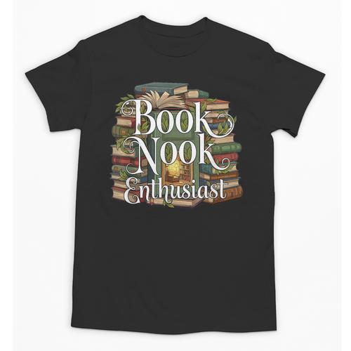 Book Nook Enthusiast Cozy Library Reader Collector Unisex T-Shirt - Bookorys DE