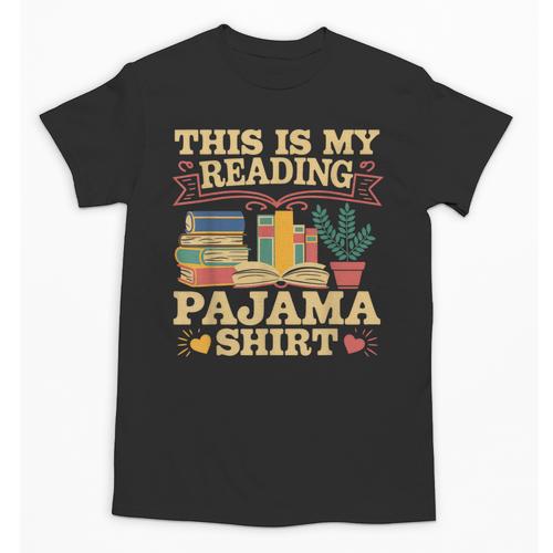 Book And Pajama This Is My Reading Pajama Bedtime Reading Unisex T-Shirt - Bookorys