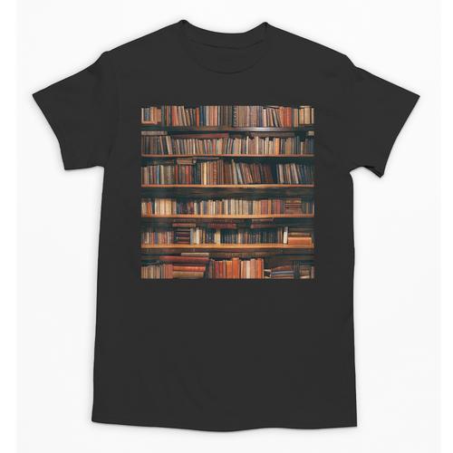 Book Book Shelves Library Unisex T-Shirt - Bookorys AU