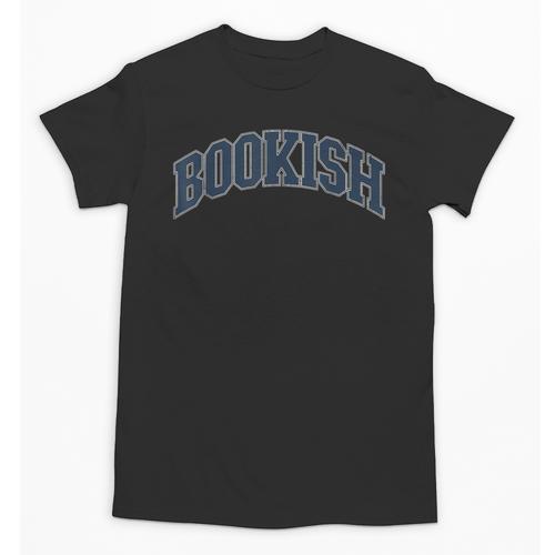 Bookish Vintage Varsity Style Book Lover Art Unisex T-Shirt - Bookorys UK