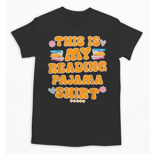 Bookworm This Is My Reading Pajama Book And Pajama Unisex T-Shirt - Bookorys UK