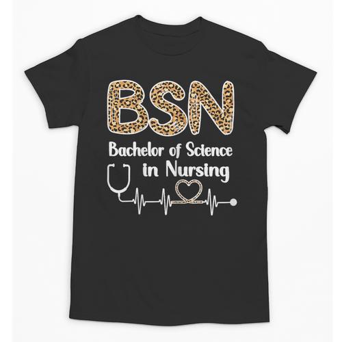 BSN Bachelor Of Science In Nursing Student Graduation Unisex T-Shirt - Best Gift Smart