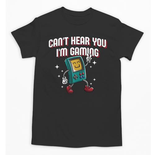 Cant Hear You Im Gaming Introvert Gamer Antisocial Unisex T-Shirt - Raresse