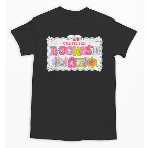 Certified Bookish Baddie Cute Book Lover Unisex T-Shirt - Bookorys CA