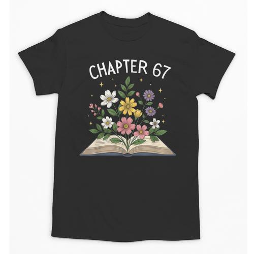 Chapter 67th Birthday Bookworm 67 Memes Book Lovers Unisex T-Shirt - Bookorys AU