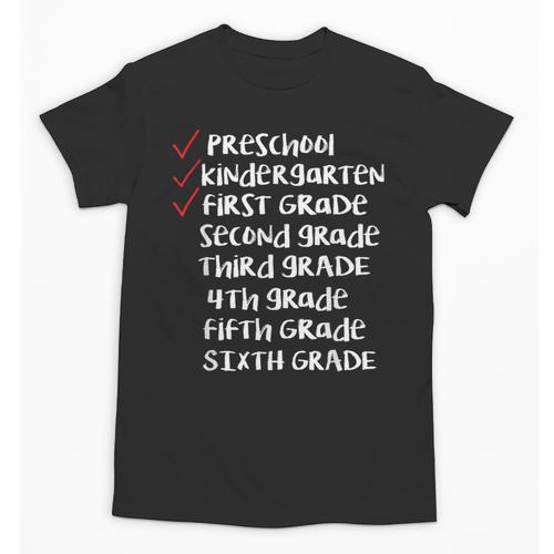 Check Mark End Of Year 1st Grade Shirt-1st Grade Graduation Unisex T-Shirt - Best Gift Smart