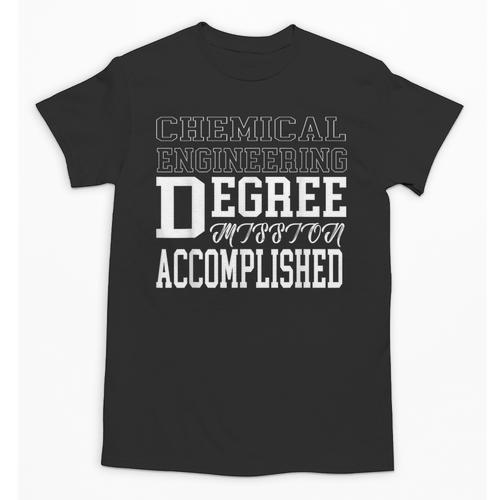 Chemical Engineering Degree College Graduation T-Shirt Unisex T-Shirt - Best Gift Smart