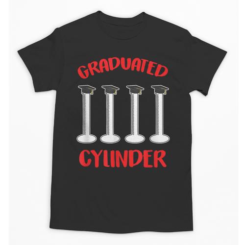 Chemistry Science Joke Graduated Cylinder Graduation T-Shirt Unisex T-Shirt - Best Gift Smart