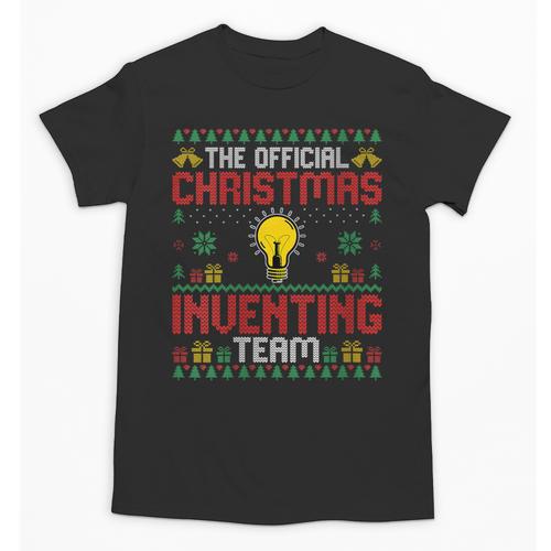 Christmas Inventing Team Inventing Introvert Xmas Unisex T-Shirt - Raresse