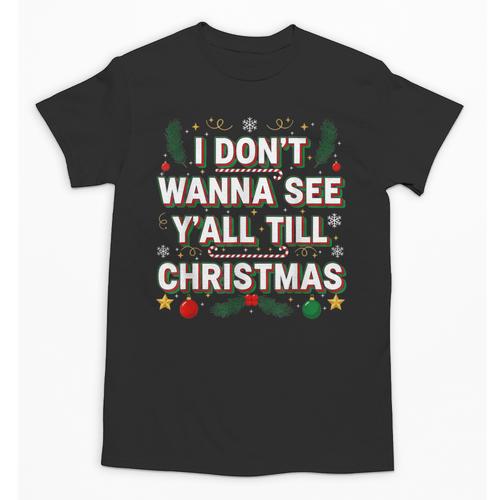 Christmas Sarcastic Introvert Holiday Shirt Unisex T-Shirt - Raresse