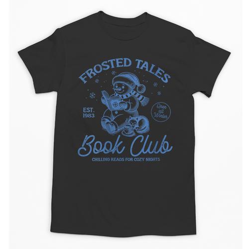 Christmas Snowman Frosted Tales Book Club Unisex T-Shirt - Bookorys DE