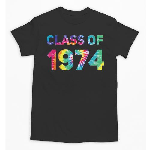 Class Of 1974 School Reunion College Highschool Graduation Unisex T-Shirt - Best Gift Smart