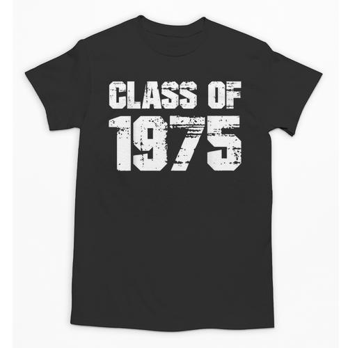 Class Of 1975 Highschool College Graduation Reunion T- Unisex T-Shirt - Best Gift Smart
