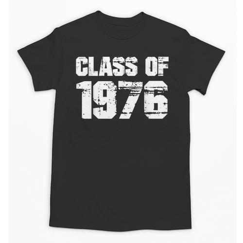 Class Of 1976 High School College Graduation Reunion T-Shirt Unisex T-Shirt - Best Gift Smart