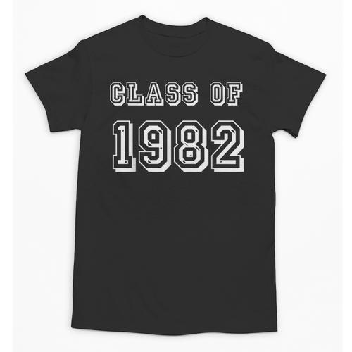Class Of 1982 82 School Reunion Graduation Party Unisex T-Shirt - Best Gift Smart