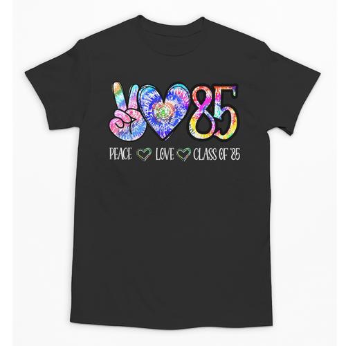 Class Of 1985 Shirt Tie Dye Senior Graduation Class Reunion Unisex T-Shirt - Best Gift Smart
