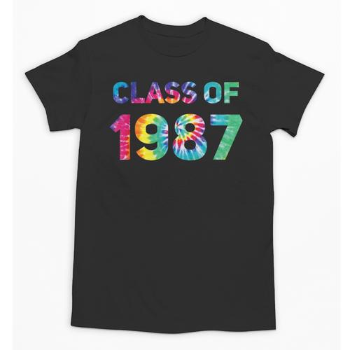 Class Of 1987 School Reunion College Highschool Graduation Unisex T-Shirt - Best Gift Smart