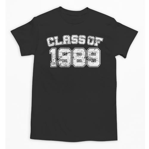 Class Of 1989 89 School Tee Shirt Graduation Class Party Unisex T-Shirt - Best Gift Smart
