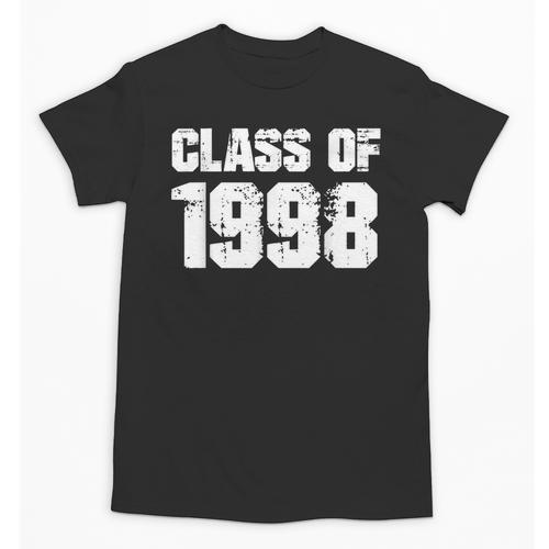 Class Of 1998 High School College Graduation Reunion Unisex T-Shirt - Best Gift Smart
