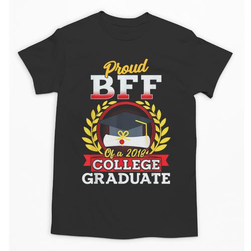 Class Of 2018 Graduation Tshirt For BFF Of Graduate Unisex T-Shirt - Best Gift Smart