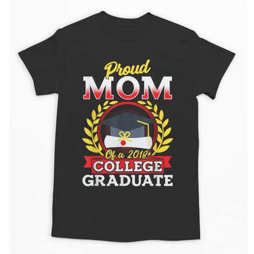 Class Of 2018 Graduation Tshirt For Mom Of Graduate Unisex T-Shirt - Best Gift Smart